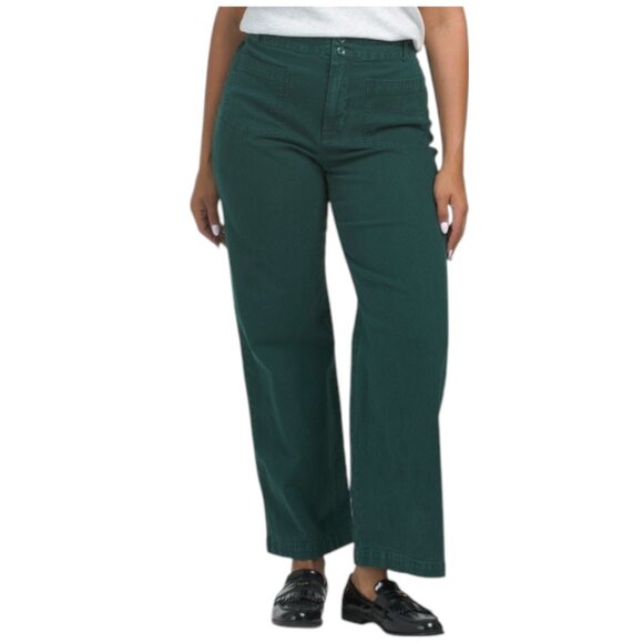 YOUNG FABULOUS & BROKE Marlie Wide Leg Pants With Pockets - Picture 1 of 6
